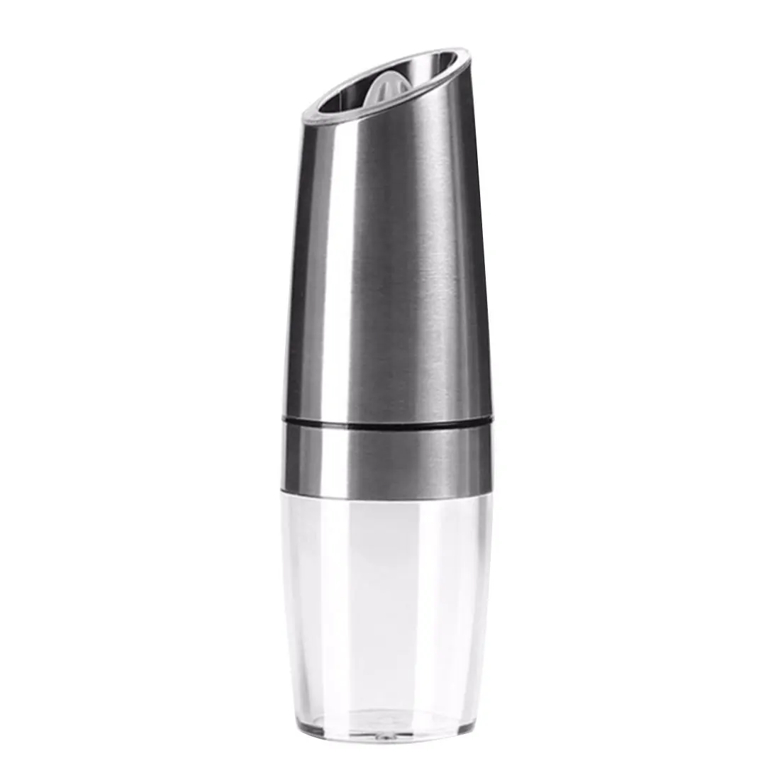 Electric Gravity Pepper& Salt Grinder with LED Light Kitchen Grinding Automatic Pepper Grinder Salt Mill Tool - Цвет: 2