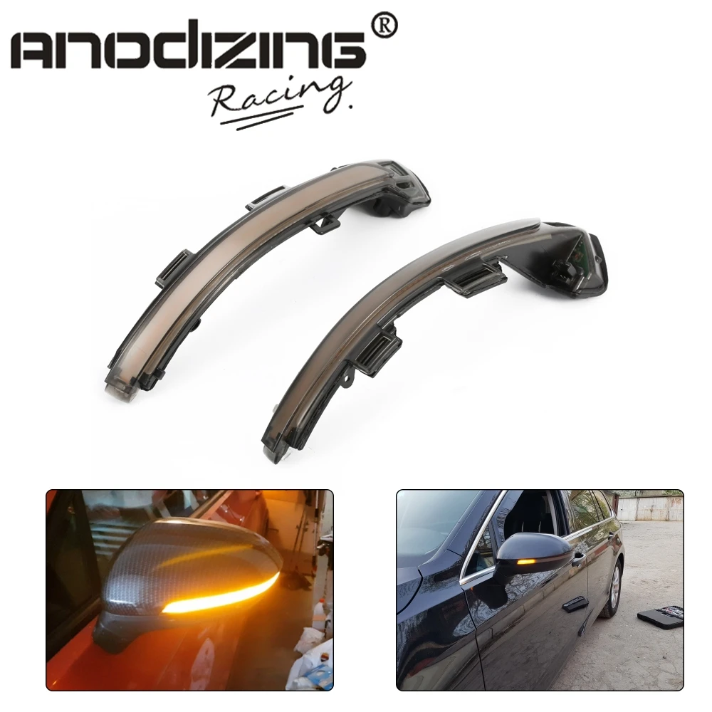 

LED Turn Signal Light Mirror Indicator Sequential For VW Passat B8 Variant Arteon Dynamic Blinker 2016 2017 2018 2019