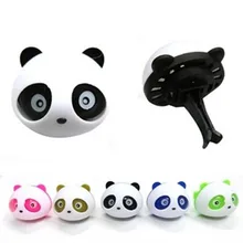 Авто-Стайлинг панда автомобиль духи 100 5 мл стойкий освежитель воздуха OEM Кондиционер Vent ароматизатор в автомобиле parfums 2 шт./компл