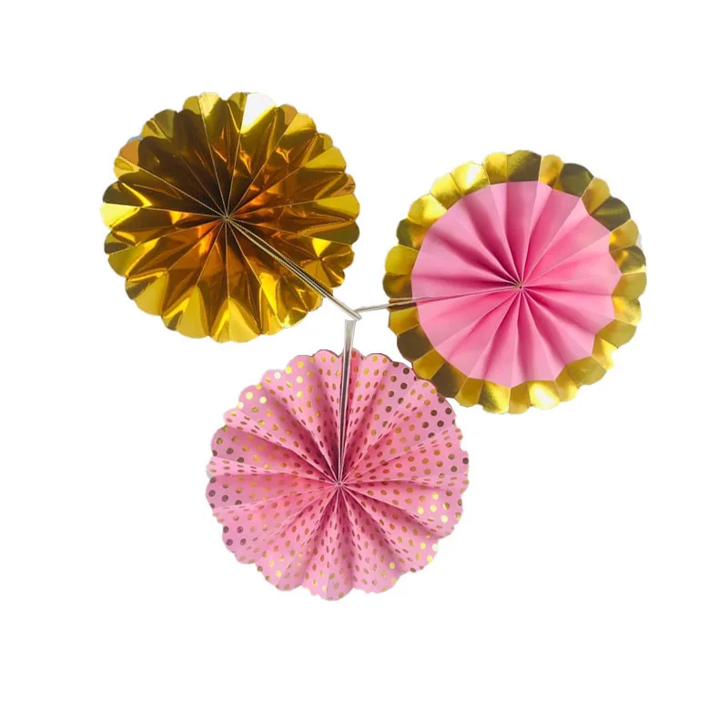 Hanging paper fansDecorações de festas DIY AliExpress