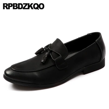 

prom new summer casual black slip on 2019 high quality nice party loafers elevator tassel spring hidden height increasing shoes