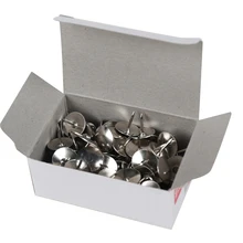 100 шт./кор. высокое качество металла Канцелярская кнопка доска объявлений сообщение Бумага фиксированный пуш-ап иглы шпильки расходные материалы для офиса