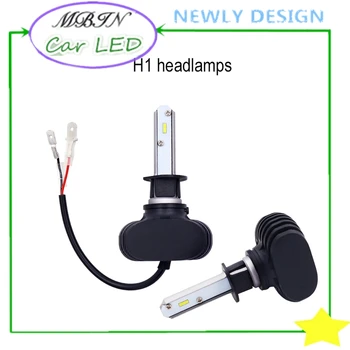 

Hot sale S1 H1 led kit waterproof vehicle 8000LM 50W 6000k front lamp car headlight aluminum fog bulbs lighting system