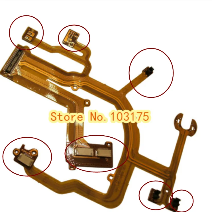 New Lens Back Main Flex Cable Ribbon FPC for Canon G12 G10 G11 with