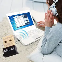 3 Мбит/с USB Bluetooth адаптер Dongle 4,0 мини CSR приемник Bluetooth 4,0 USB адаптер USB2.0 интерфейс