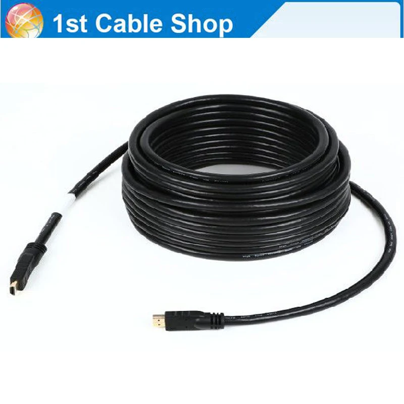 Активный HDMI кабель 30 м 100 футов с booster 24AWG провод конструкция Полный HD1080P поддержка