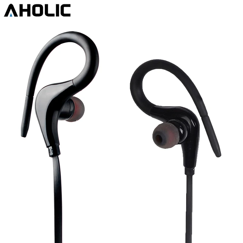 Kopen AHOLIC Bluetooth Stereo Oortelefoon Draadloze Hoofdtelefoon Sport Bas en Noise Cancelling Bluetooth Oortelefoon voor Smart Telefoon