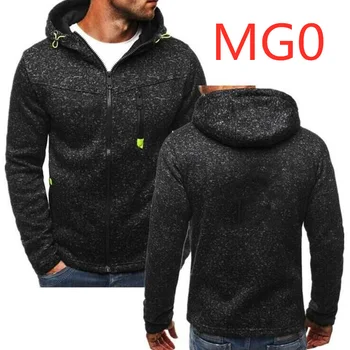 

MG0 Custom Any Logo For Men's Coat Tracksuits Man Zipper Sweatshirts Men Thin Hooded HipHop Moto Streetwear Male Regular Hoodies