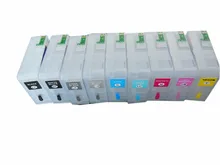 Free shhipping refillable ink cartridge with auto reset chip for Epson 3800 printer; 9pcs/set Free shhipping refillable ink cartridge with auto reset chip for Epson 3800 printer; 9pcs/set