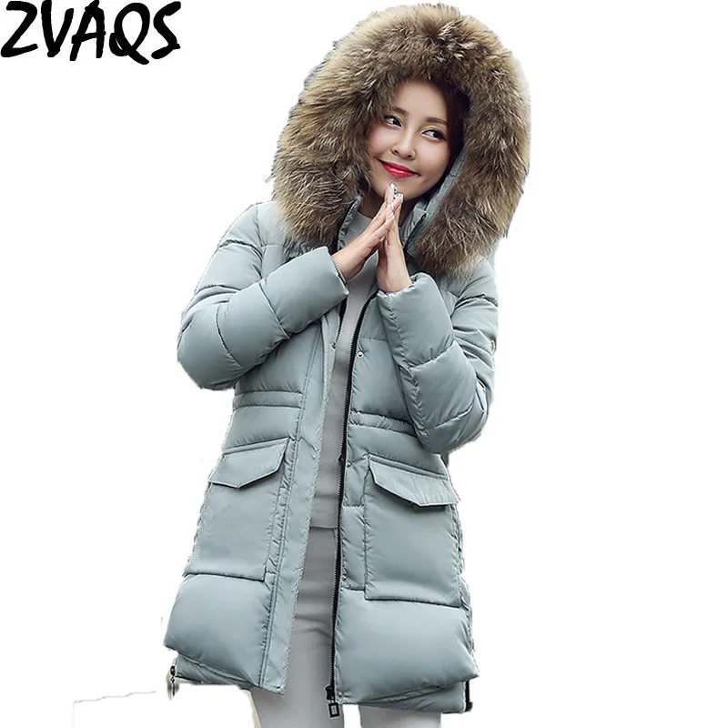 Rembourré De En Femme black 2018 D'hiver Femmes Long Red Coton Épais Manteau Abrigo Fourrure St103 Fausse green Vestes Capuchon grey Zvaqs Mujer À Et CfFUqwxU