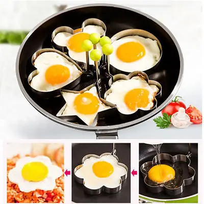 

Stainless Steel Fried Egg Shaper Pancake Mould Mold Kitchen Cooking Tools