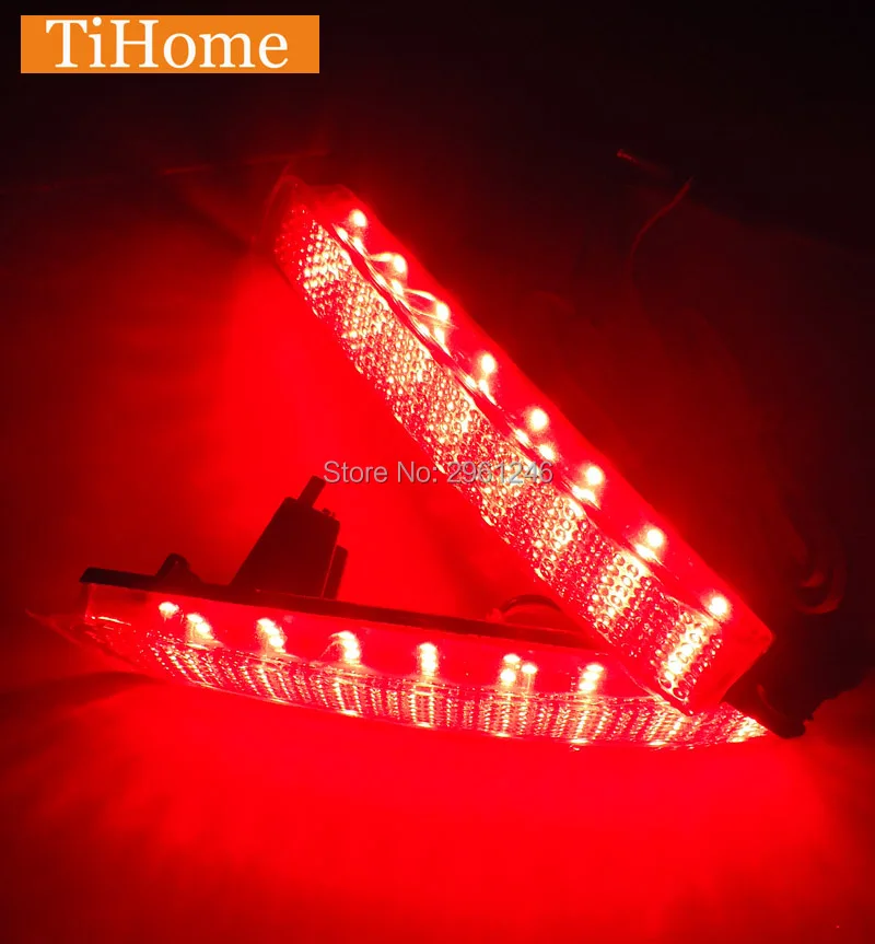 Hot selling Free Shipping LED Rear Bumper Reflector Lights Tail Brake Lights For Infiniti QX70