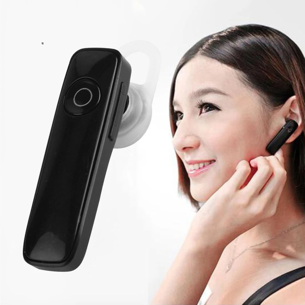 M165 стерео Bluetooth наушники мини ухо крюк Бизнес BT 4 0 с беспроводной микрофон