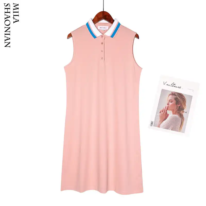 women's plus size sleeveless polo shirts