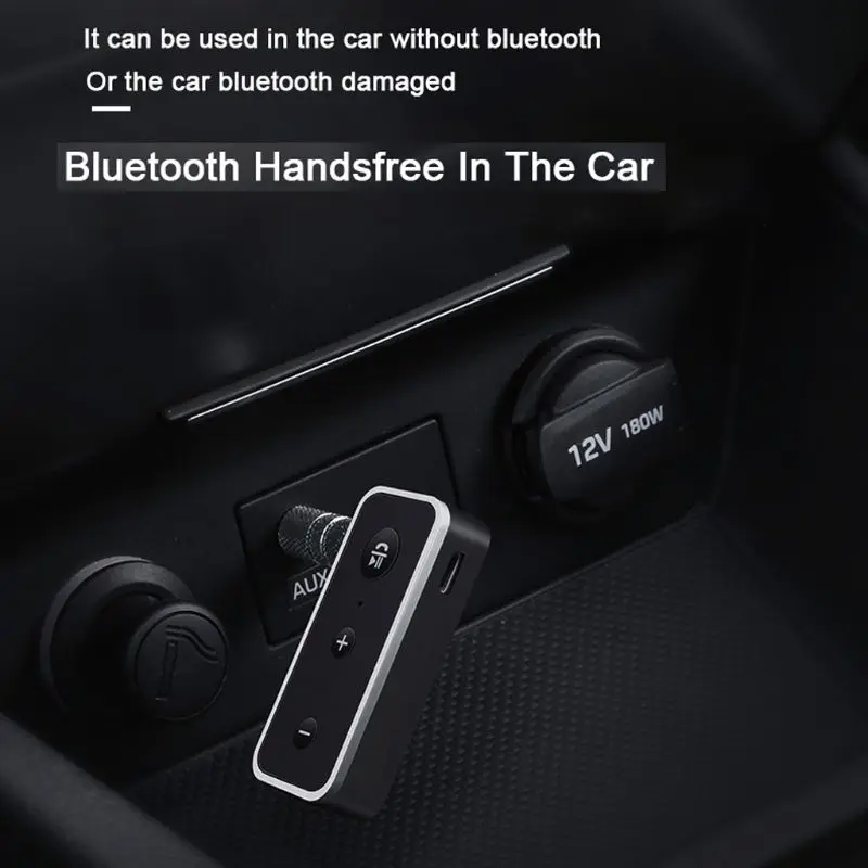Bluetooth приемник 5,0 беспроводной Bluetooth аудио приемник 3,5 мм Автомобильный Aux Bluetooth адаптер для динамика