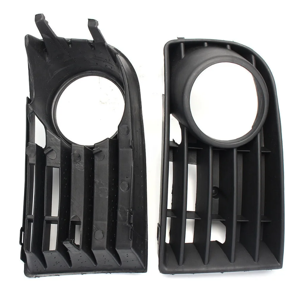 

For VW Golf MK5 Car Right Left Side bumper front grill corner fog light grill trim cover For VW Golf MK4 1998 1999 2000-2004