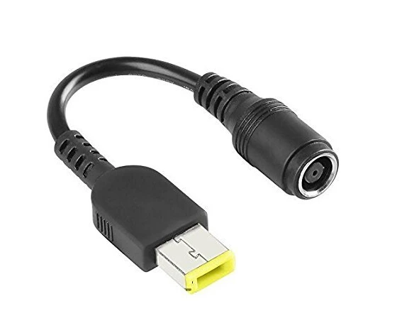 

Convert Cable For Tip Adapter Connector Converter for Lenovo Thinkpad Round 7.9mm to Slim Square Yoga Ideapad 0b47046 0b47048