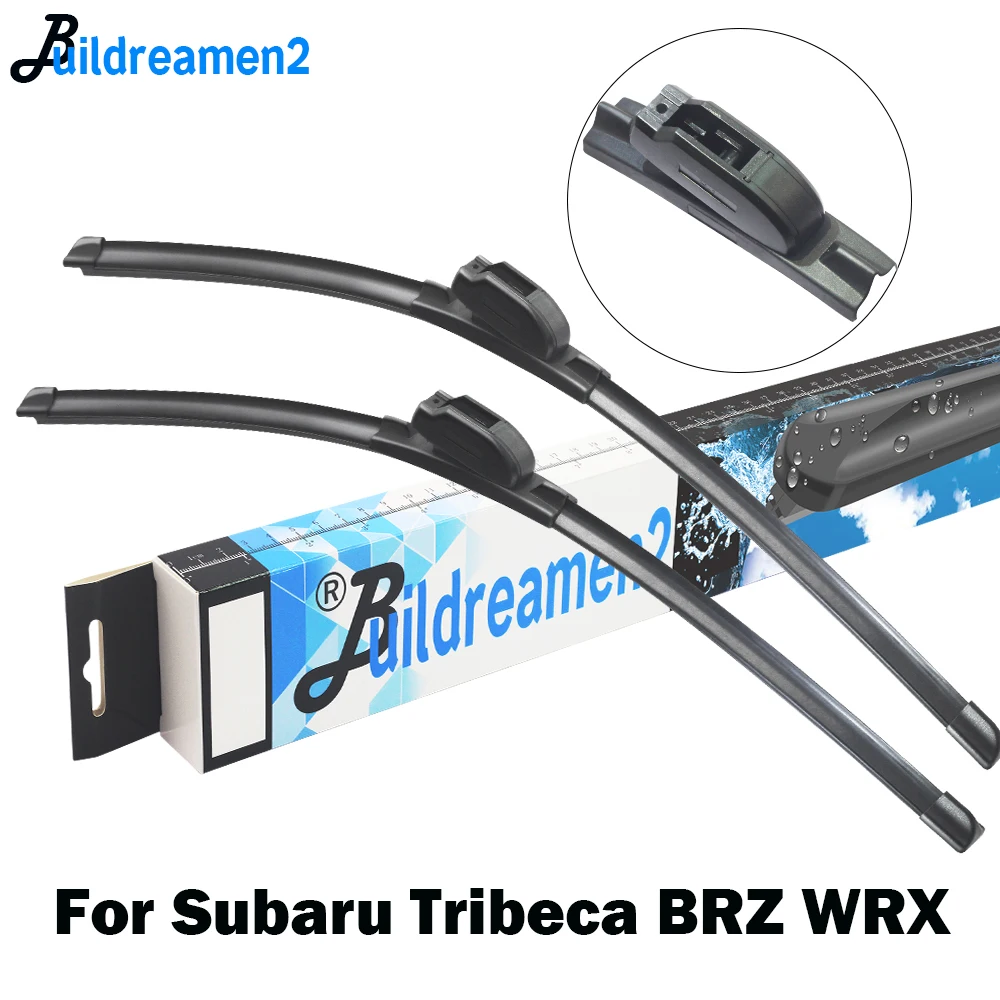Buildreamen2 For Subaru Tribeca BRZ WRX Car Wiper Blade Rubber Front