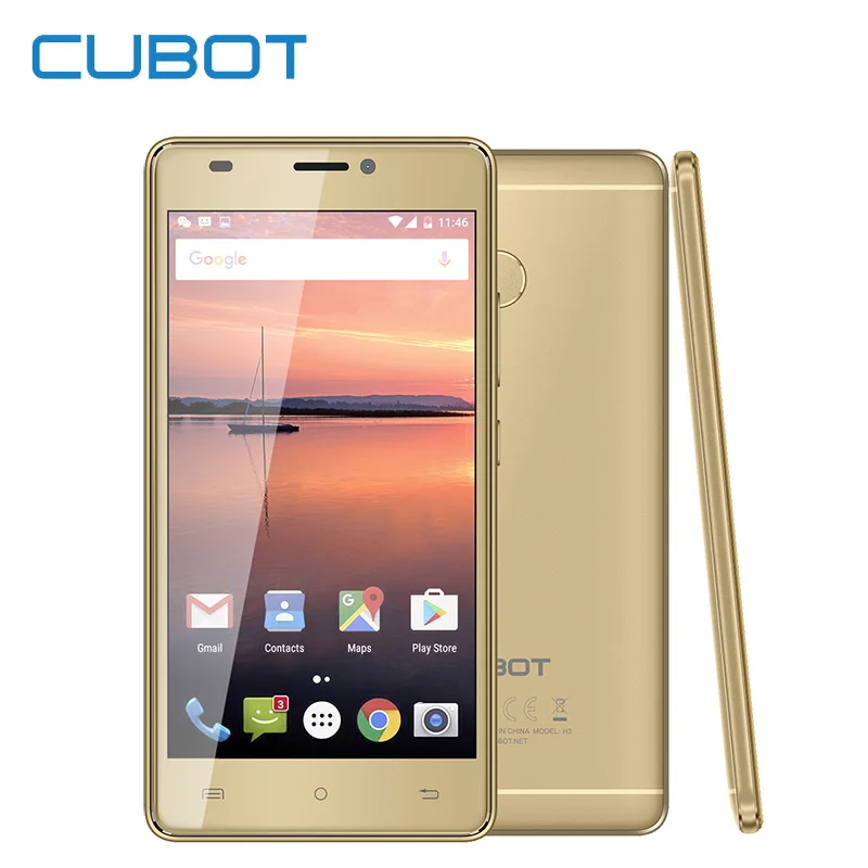 In Stock Cubot H3 4G LTE Unlock Dual Sim Smartphone 5 0 Inch 3G 32G Mobile