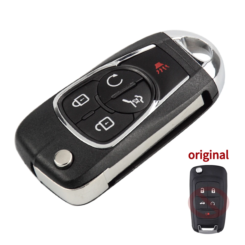 OkeyTech 2/3/4/5 Замена кнопки модифицированный флип ключей для Vauxhall Защитные чехлы для сидений, сшитые специально для Opel Astra j h g знаки Corsa Chevrolet Cruze Buick