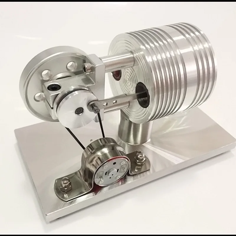 

Engine model external combustion engine / micro generator model / engine steam engine model
