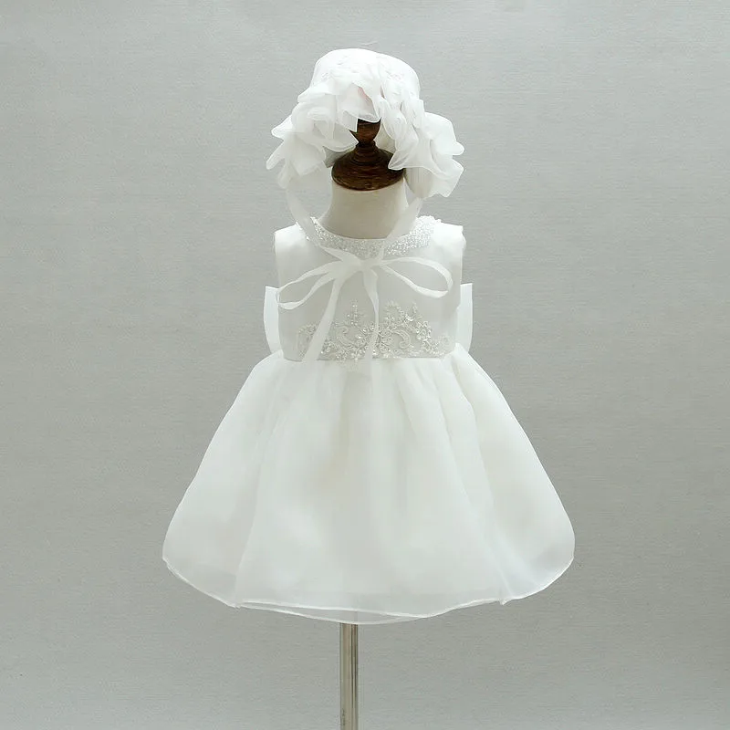 Baby Girl spring Dresses 1 Year Birthday Dress For Babies Girls Costumes Snow White Christening Gowns Baptism Big Bow Girls