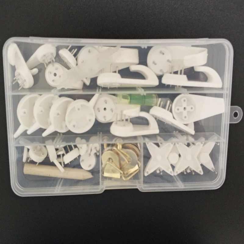 

Jshawnik 1Set frame photo picture samll and middle large size plastic hanger and metal hooks accessories jk1864D22