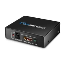 MOOL 1X2 HDMI разветвитель версии 1,4 разветвитель hdmi-сигнала двойной монитор HDMI сплиттер для Full HD 1080 P Поддержка 3D(один вход в