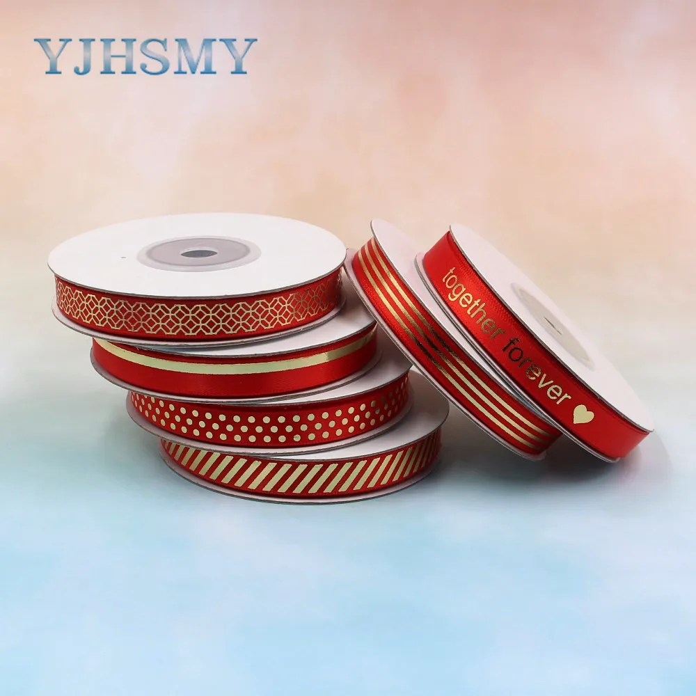 YJHSMY I-19305-717 10 ярдов мм геометрические ленты горячего тиснения аксессуары и