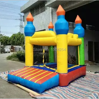 

high quality PVC tarpulin mini inflatable bouncer wonderful for kids jun for fun inflatable toy