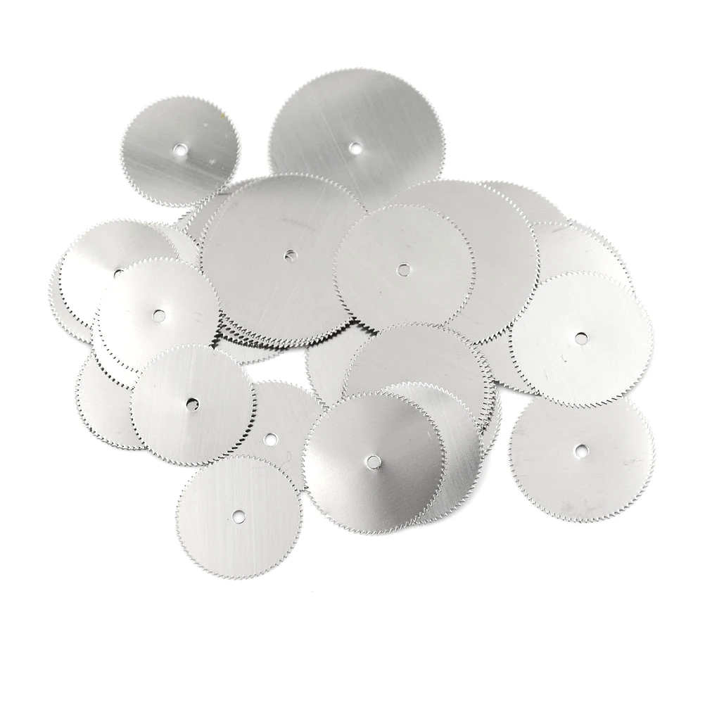 Wholesale 10pcs Circular Saw Blade Jig Saw Rotary Tool Metal Cutter Power Tool Set Wood Cutting Discs Drill Mandrel