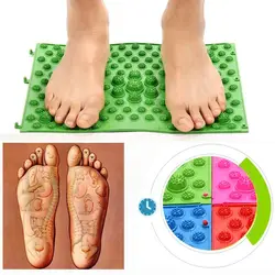 Acupressure коврики для ног Бегущий человек игра того же типа Рефлексология ног ходьба Массажный коврик для снятия боли снятие стресса