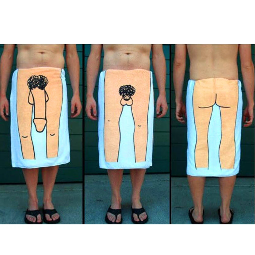 

Man Women Adult Sexy Kuso Dick Streaking Pattern Quick Dry Beach Bath Towel Adults Magic Absorbent Home Textile Bath Towels