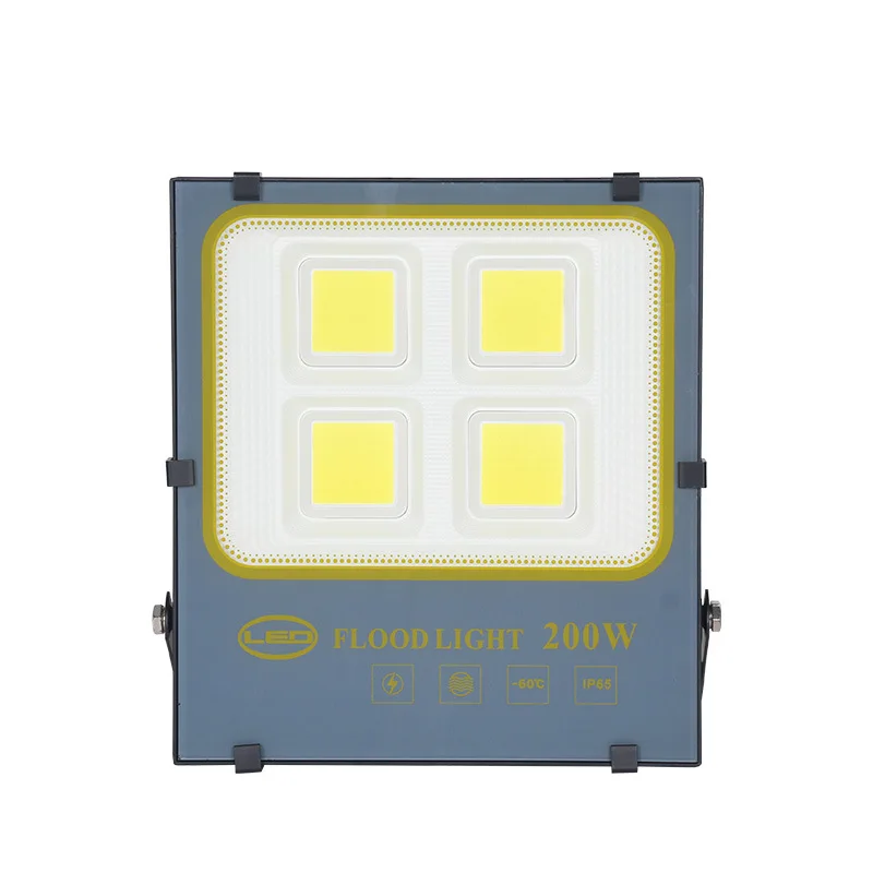 

2pcs LED Flood light 50W 100W 200W Floodlight IP65 Outdoor Lighting Led Spotlight Garden Lights Waterproof AC85-265V