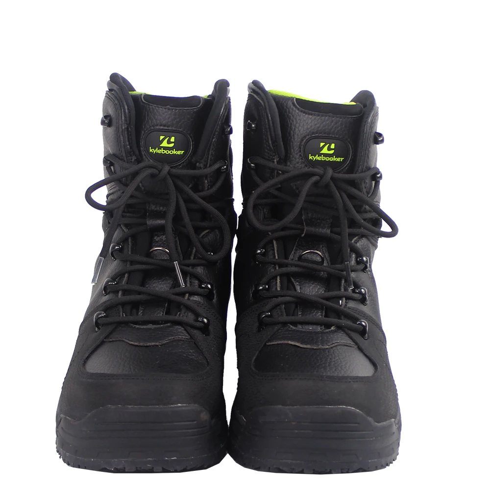 Men's Fishing Wading Boots Breathable Upstream Shoes Outdoor Anti-slip Fly Fishing Waders Rubber Sole Boot