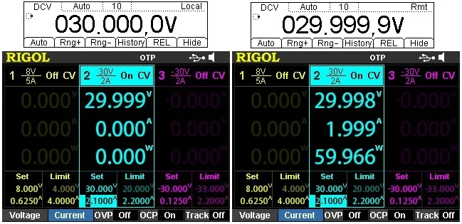 RIGOL DP832 программируемый Линейный источник питания постоянного тока 3 канала