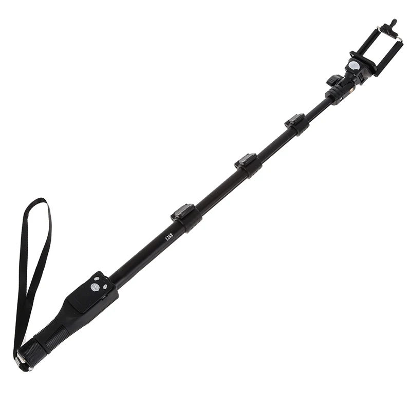 Original Brand 1288 Selfie Sticks Handheld Monopod Phone Holder Bluetooth Shutter for iPhone GoPro Camera