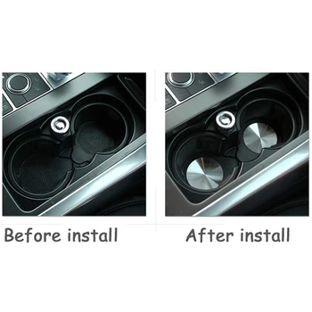 

Slot Cup pads Mat Holder Water For Mercedes-Benz Medsas A/B/C/GLC Silver