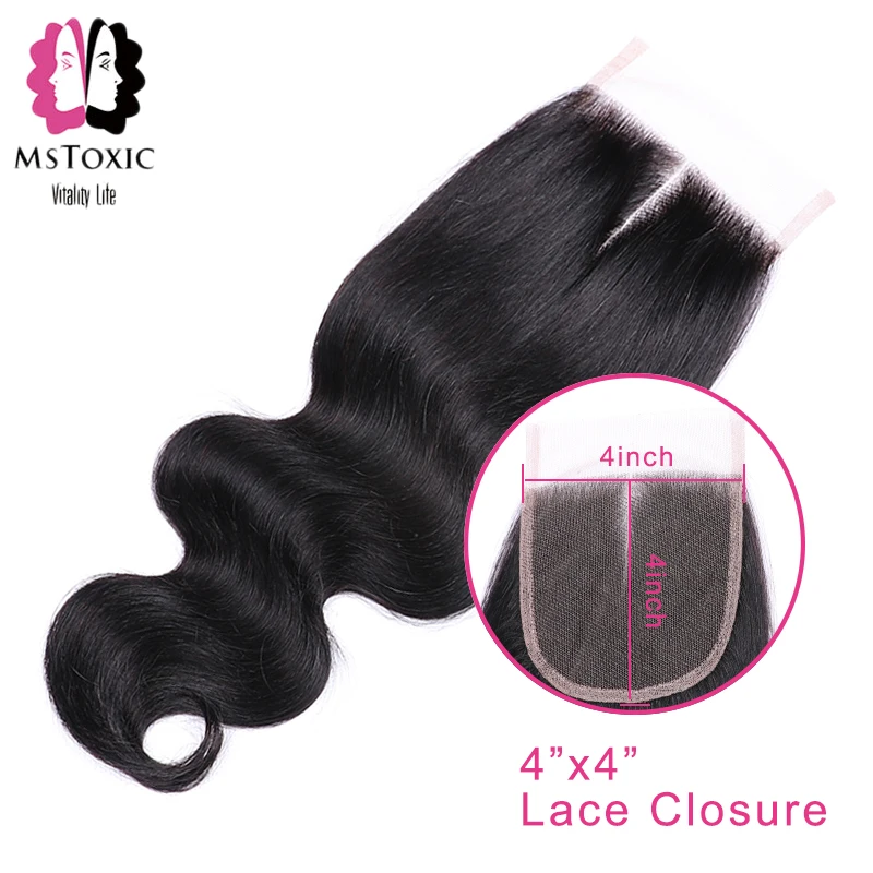 human hair bundles with closure