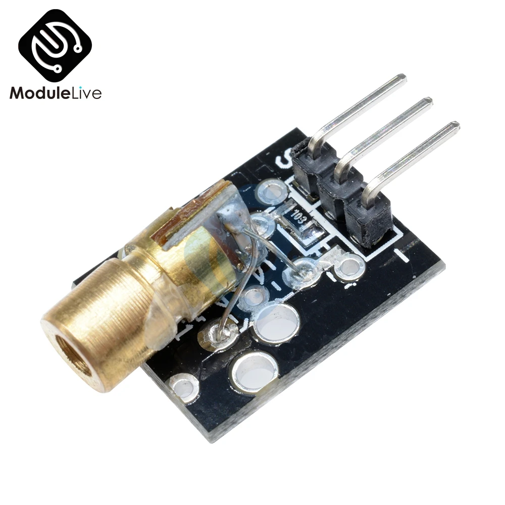 2PCS Laser sensor Module 650nm 6mm 5V 5mW Red Laser Dot Diode Copper Head for Arduino
2PCS Laser sensor Module 650nm 6mm 5V 5mW Red Laser Dot Diode Copper Head for Arduino