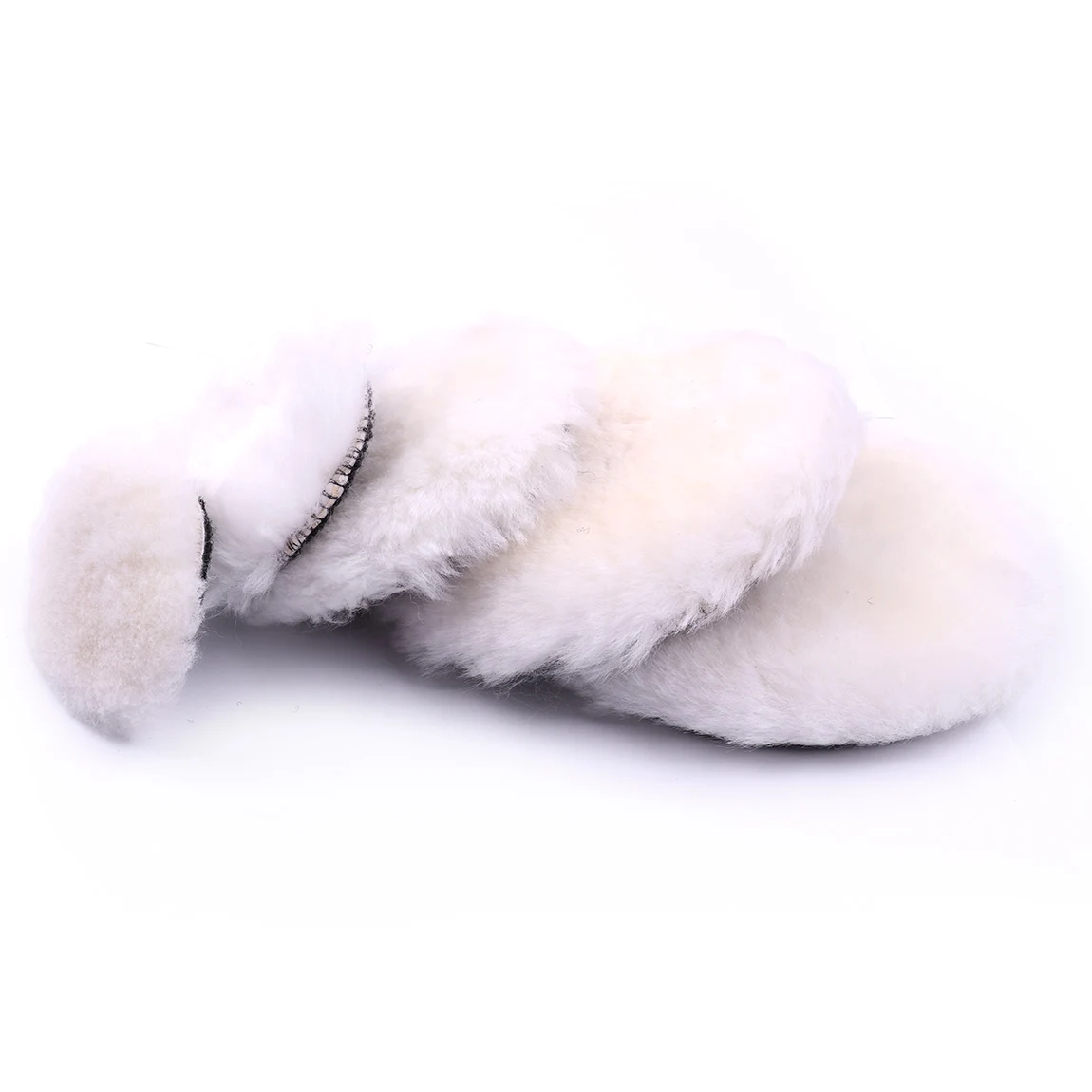 

5PCS/set 50/75/100/125/150mm Diameter Wool Buffing Pad Dremel Polishing Pad Tools