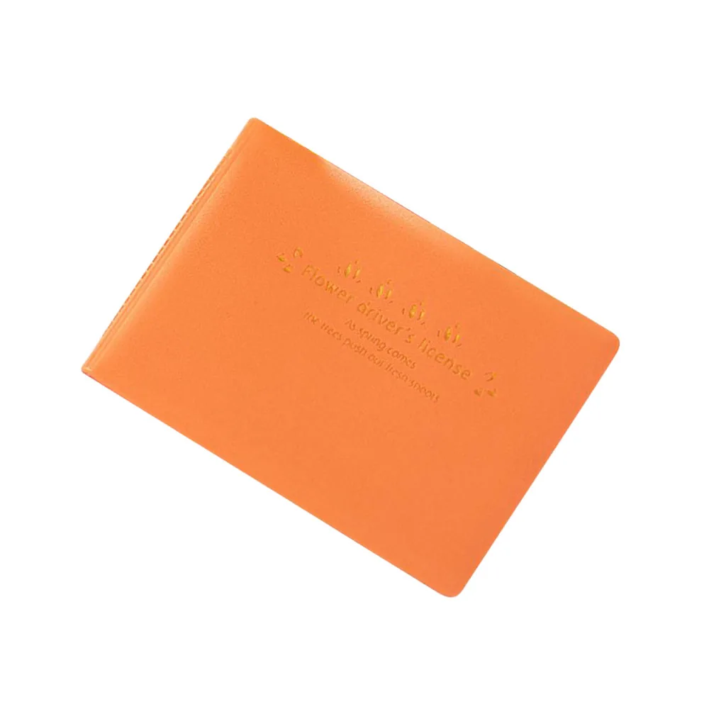 Macaron Color Business Card Holder PU Card Sleeves for driver license, social security card, medicare card, Credit card