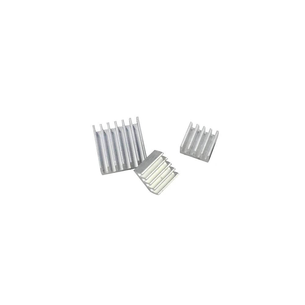 

Adhesive Raspberry Pi 3 Heatsink Cooler Pure Aluminum Heat Sink Set Kit Radiator For Cooling Raspberry Pi 2 B