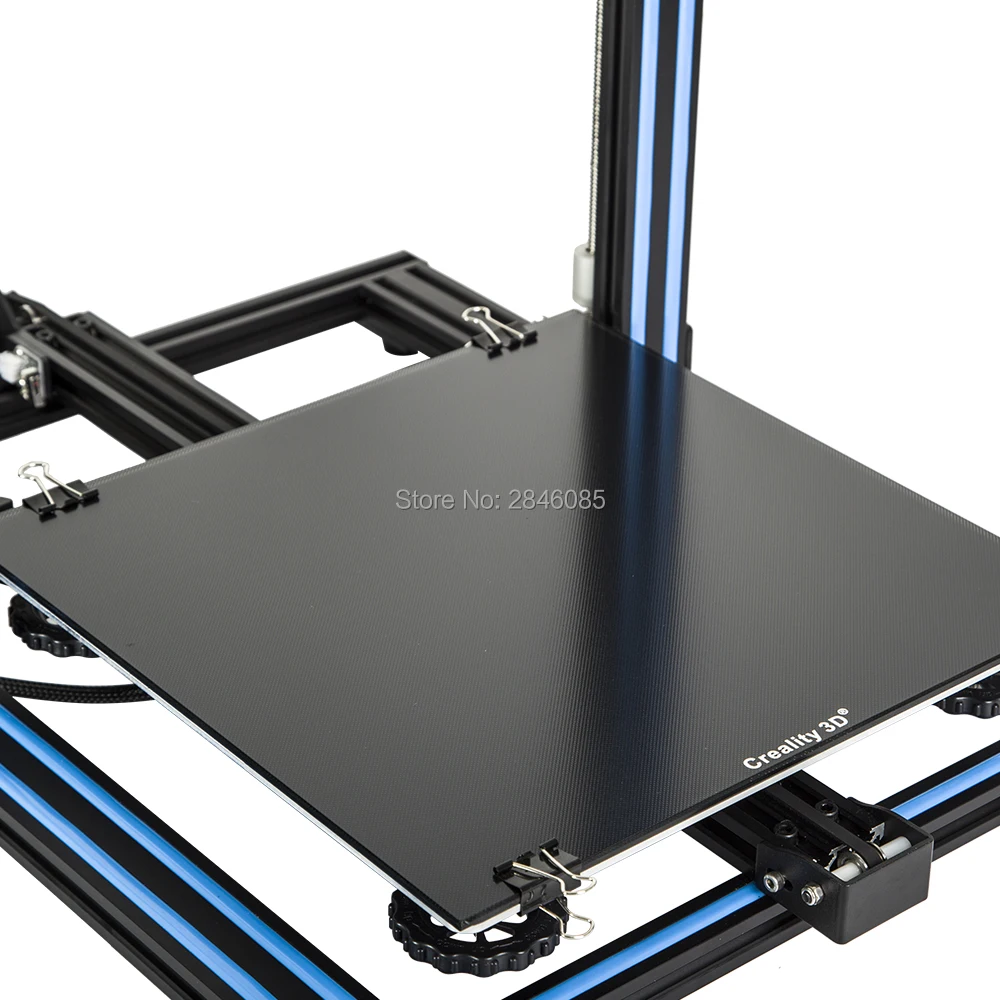 جديد Creality 3D Ultrabase 3D طابعة منصة ساخنة السرير بناء سطح طبق من الزجاج 310x310x3 مللي متر ل MK2 MK3 الساخن السرير