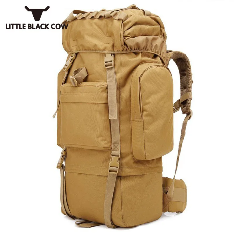 

65L Big Capacity Professional Army Backpack Camo Printed Military Knapsack Bag High Quality Nylon Waterproof Travel Mochila