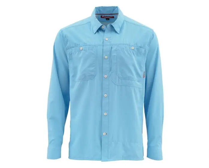 Sim* s Мужская рыболовная рубашка LS рубашка быстросохнущая UPF50 УФ рыболовная одежда рубашки мужские s Camisa Masculina плюс размер США S-3XL - Цвет: Style 2-Lt Blue