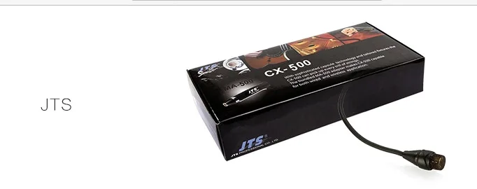Рекомендуем Jts CX-500 ma-500 миниатюрный конденсатор музыкальный инструмент отдельный микрофон 4PIN XLR(папа