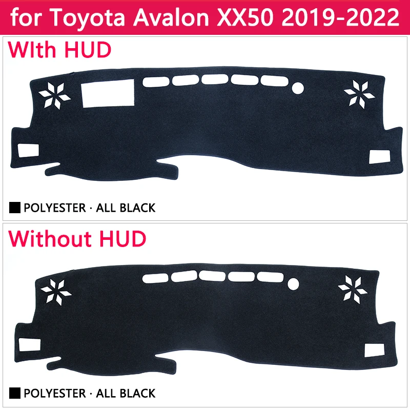 for Toyota Avalon XX50 50 Anti-Slip Mat Dashboard Cover Pad Sunshade Dashmat Protect Carpet Car Accessories