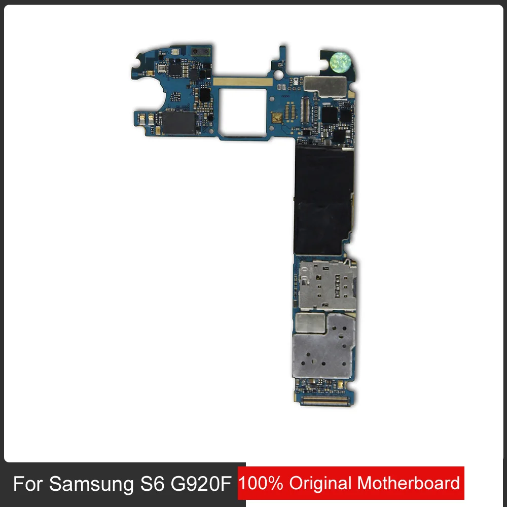 

32gb Original unlocked for Samsung Galaxy S6 G920F Motherboard,Europe Version for Galaxy S6 G920F Mainboard with Android System