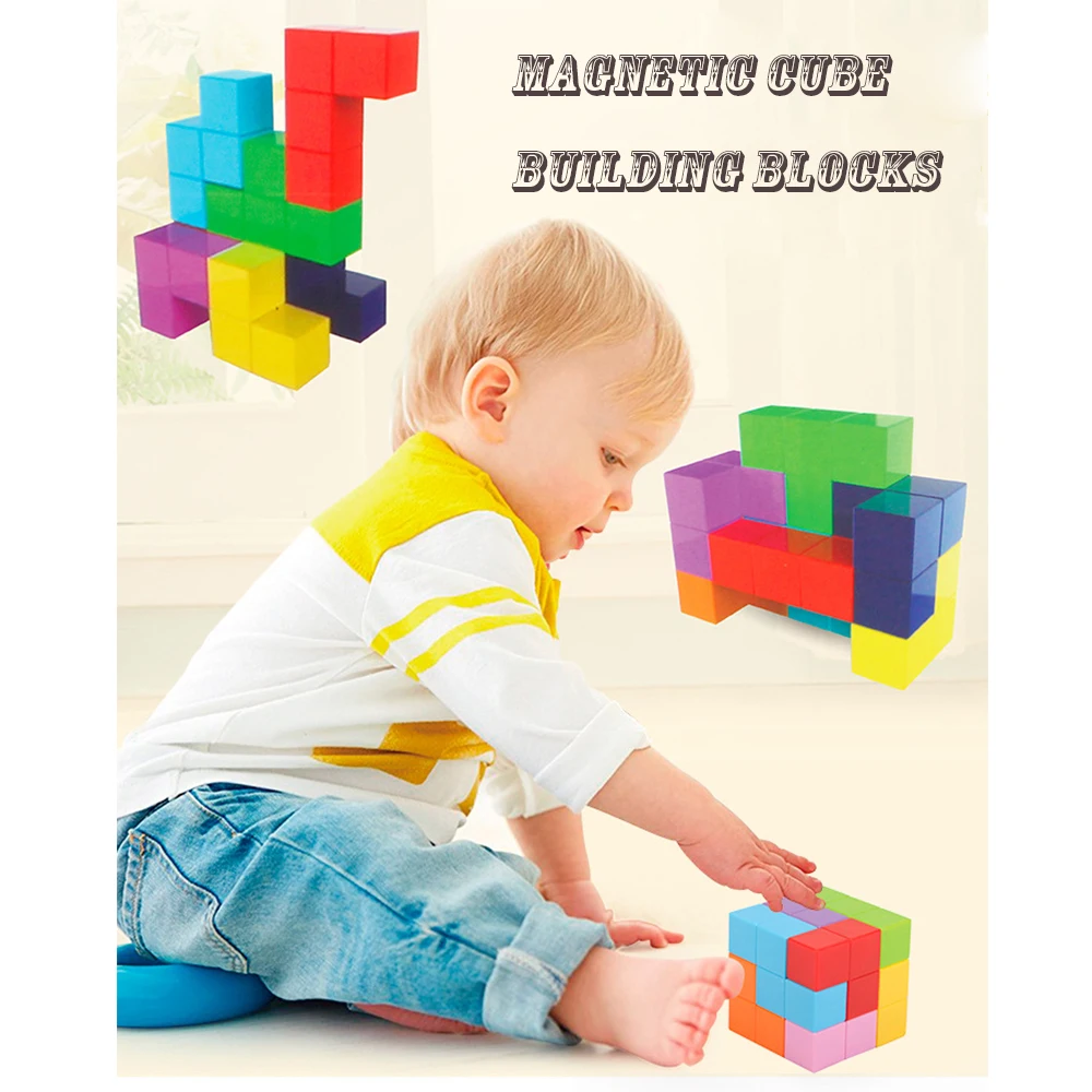 Купить Магнитные Кубики Для Детей